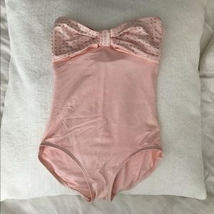 Kate Spade Pink Studded Bow one piece